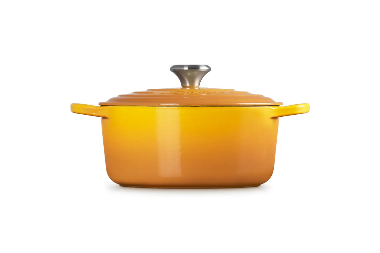 Le Creuset Gusseisen Topf 24 cm nectar / gelb nectar / gelb 3