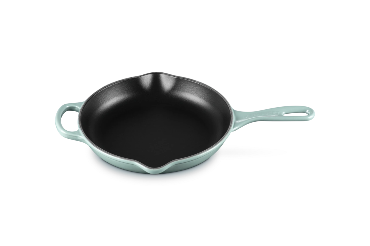Le Creuset Gusseisen Brat- & Servierpfanne 23 cm sea salt / hellblau sea salt / hellblau 1