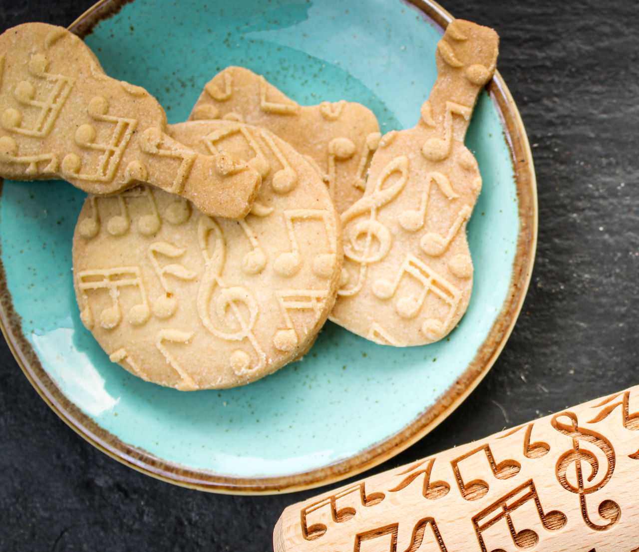 Folkroll Teigrolle mit Motiv Mini | Skandinavisches Muster | 205509 Folkroll Teigrolle mit Motiv Mini | Skandinavisches Muster | 205509