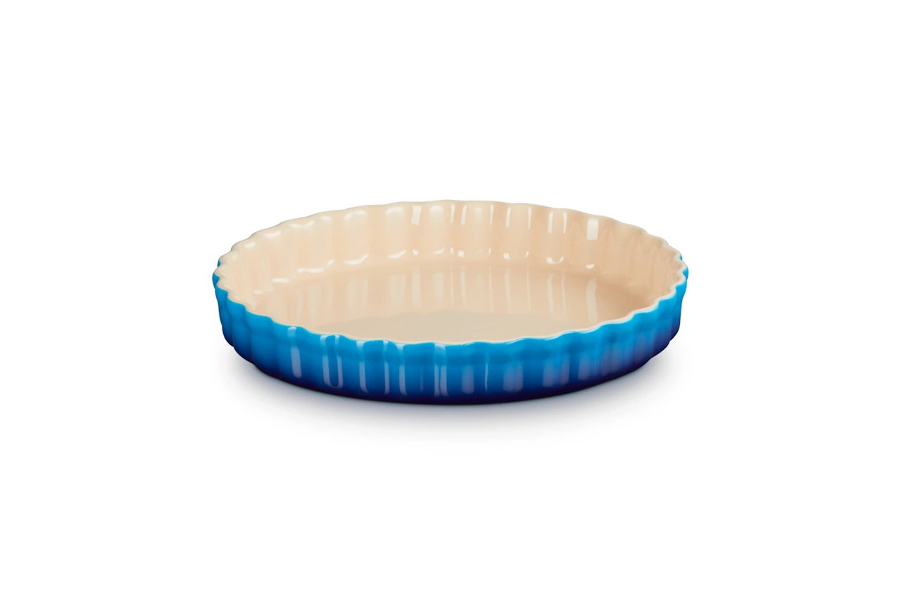 Le Creuset Tarte Form 28 cm azure / blau azure / blau 1
