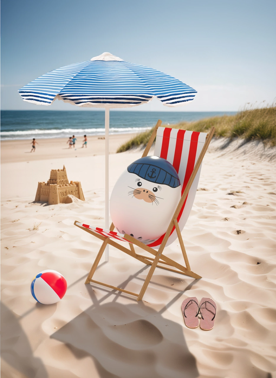 Brainstream Eieruhr Piep Ei Seehund Seehund 3