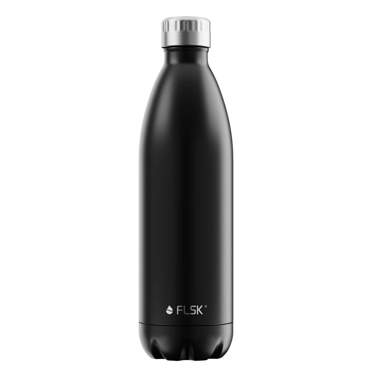 FLSK Trinkflasche / Isolierflasche 1 l schwarz black / schwarz 1