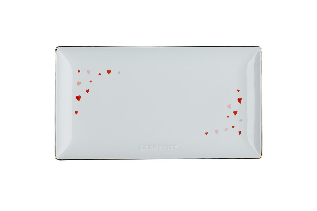 Le Creuset Keramik Servierplatte Herzchen 1
