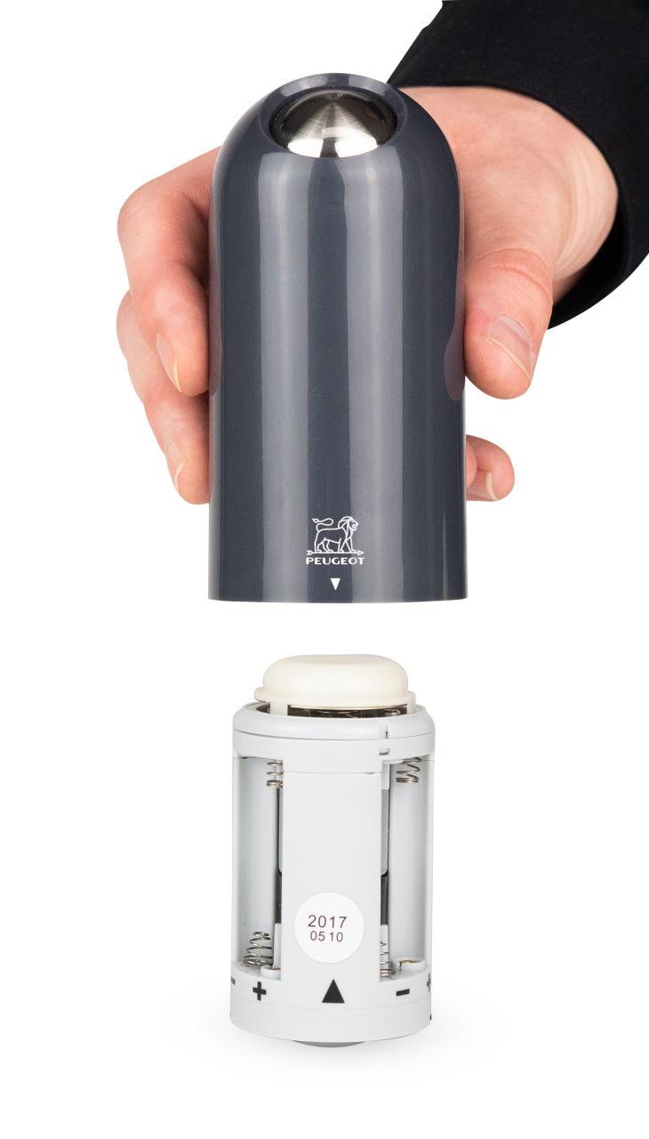 Peugeot Alaska Elektrische Salzmühle grau 2