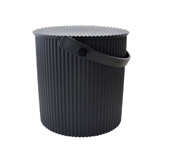 Hachiman Eimer 10 Liter schwarz schwarz 1