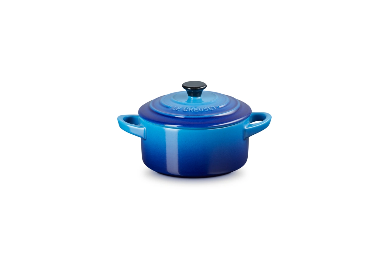 Le Creuset Mini Cocotte azure / blau azure / blau 1