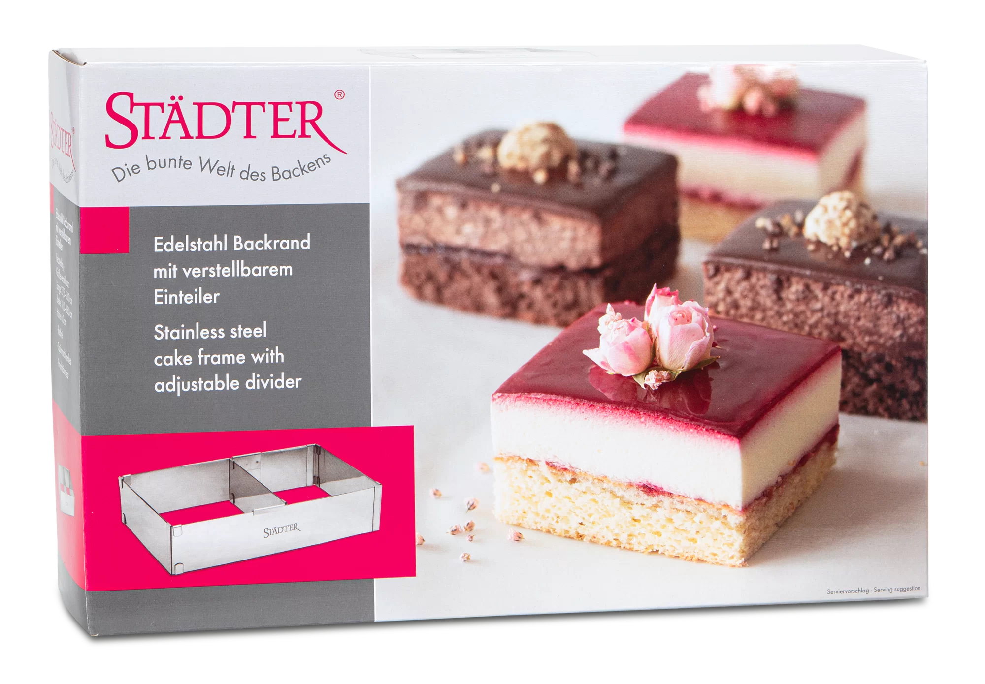 Städter Edelstahl Backrahmen 3