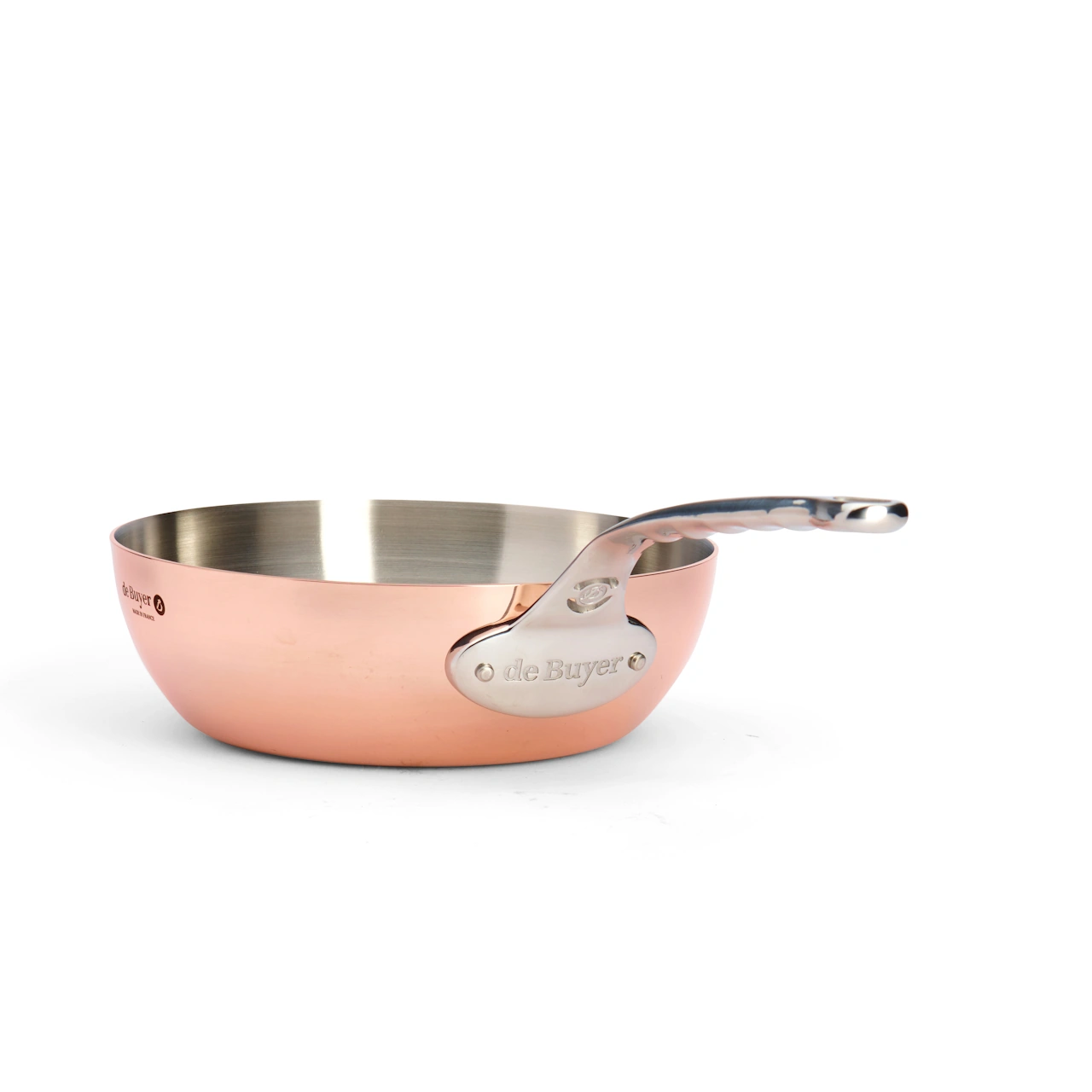 De Buyer Kupfer Sauteuse Induktion konisch 24 cm 4