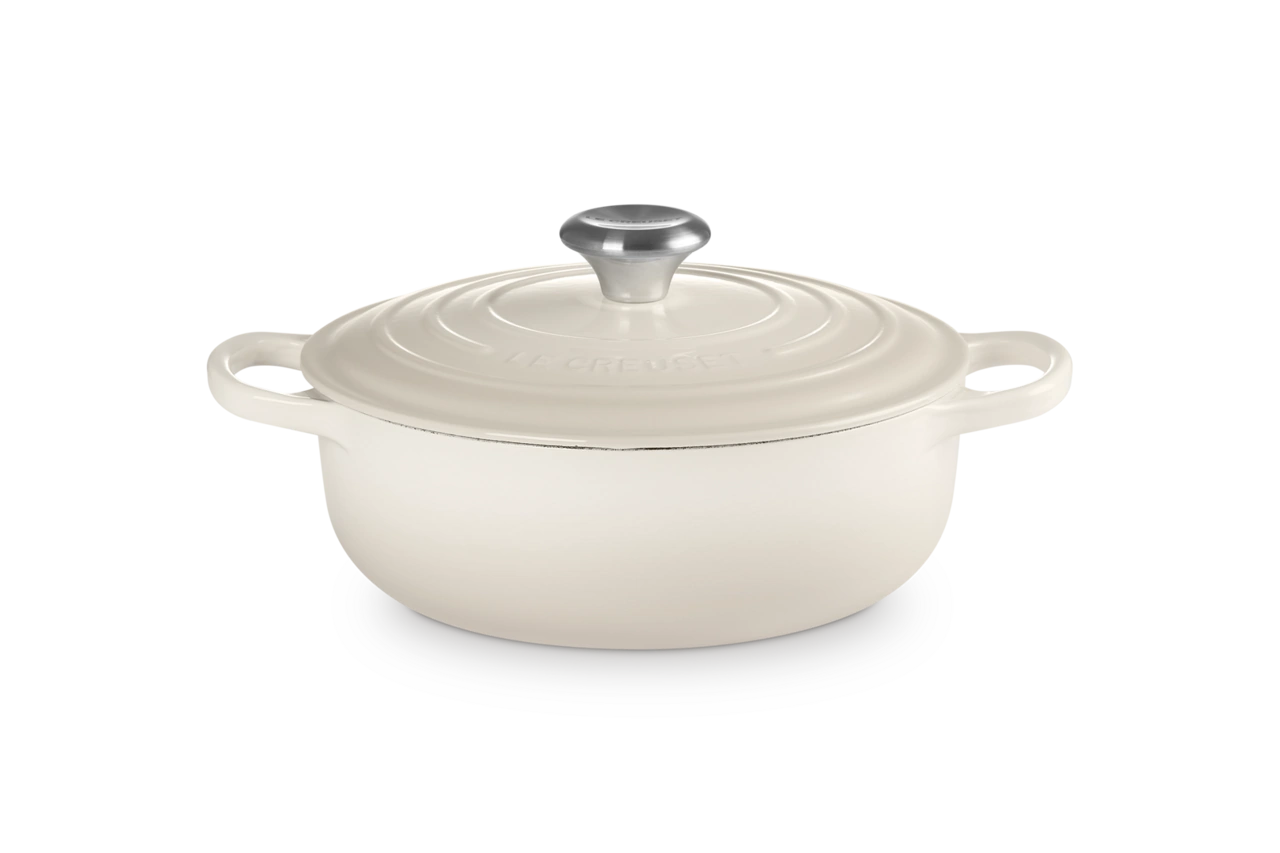 Le Creuset Sauteuse 24 cm meringue / creme meringue / creme 5