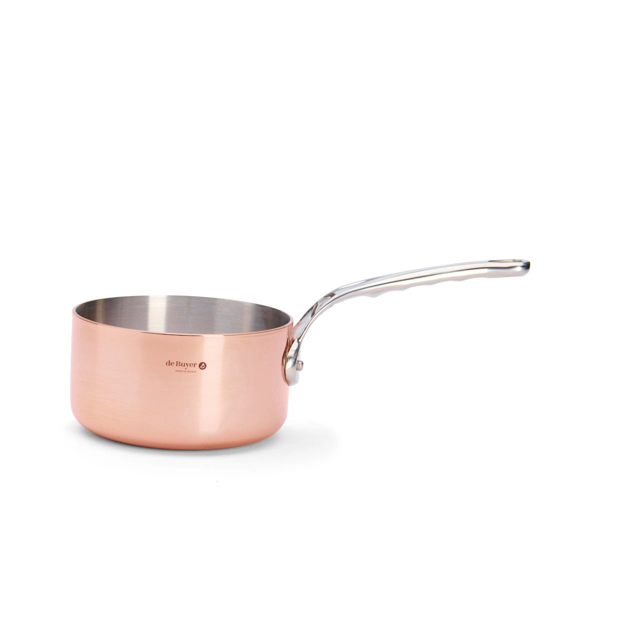 De Buyer Kupfer Stieltopf Induktion 14 cm 14 cm 3