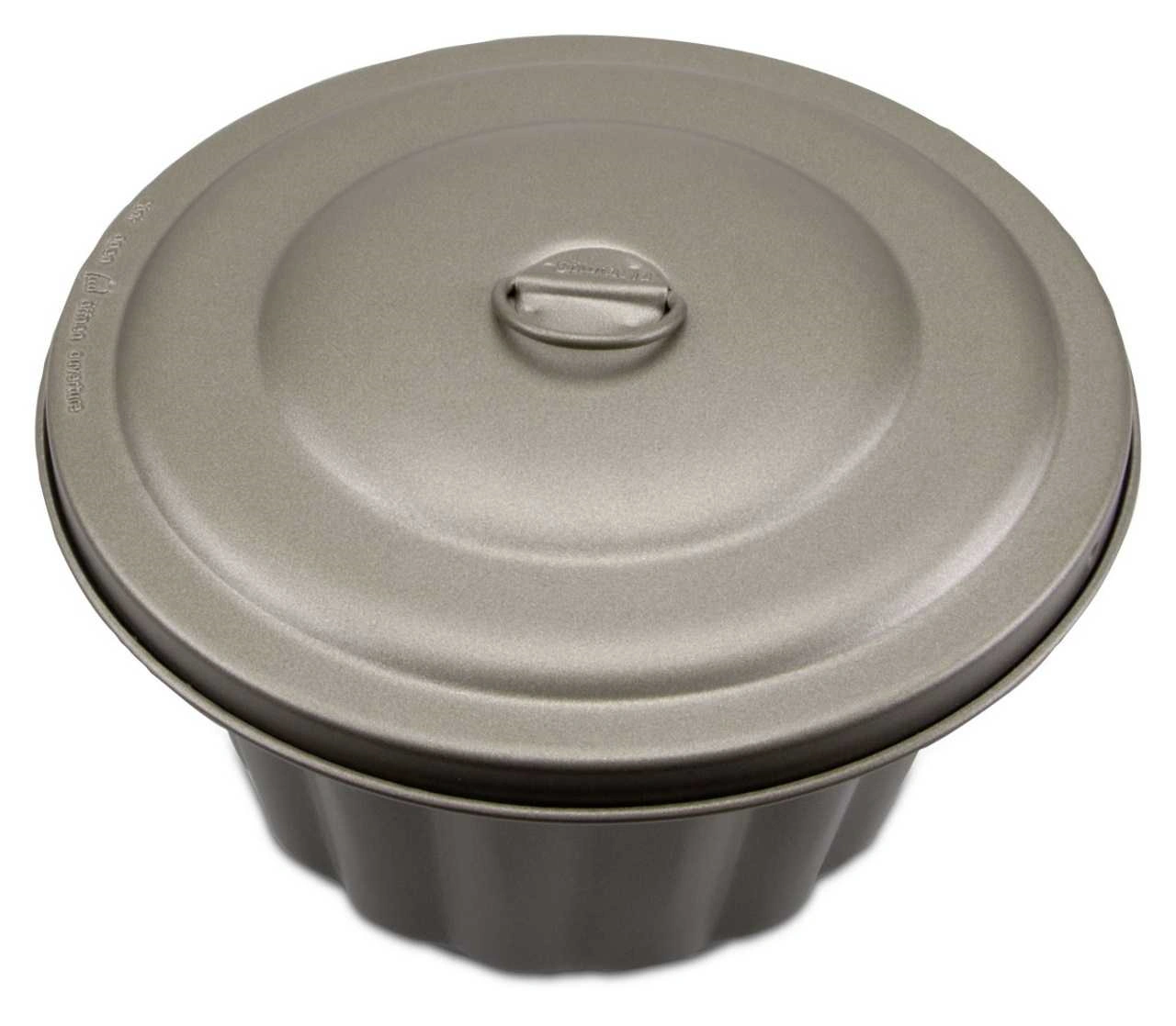 Städter Antihaft Wasserbadform mit Deckel 3