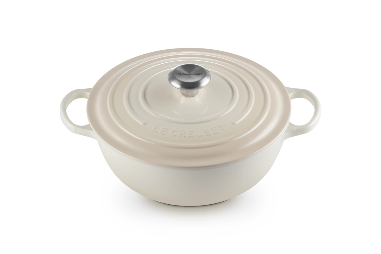 Le Creuset Topf La Marmite 26 cm meringue / creme 1