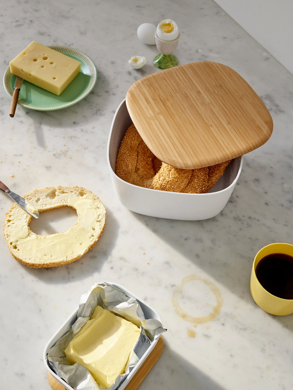 RIG-TIG by Stelton Brotkasten quadratisch schwarz 2