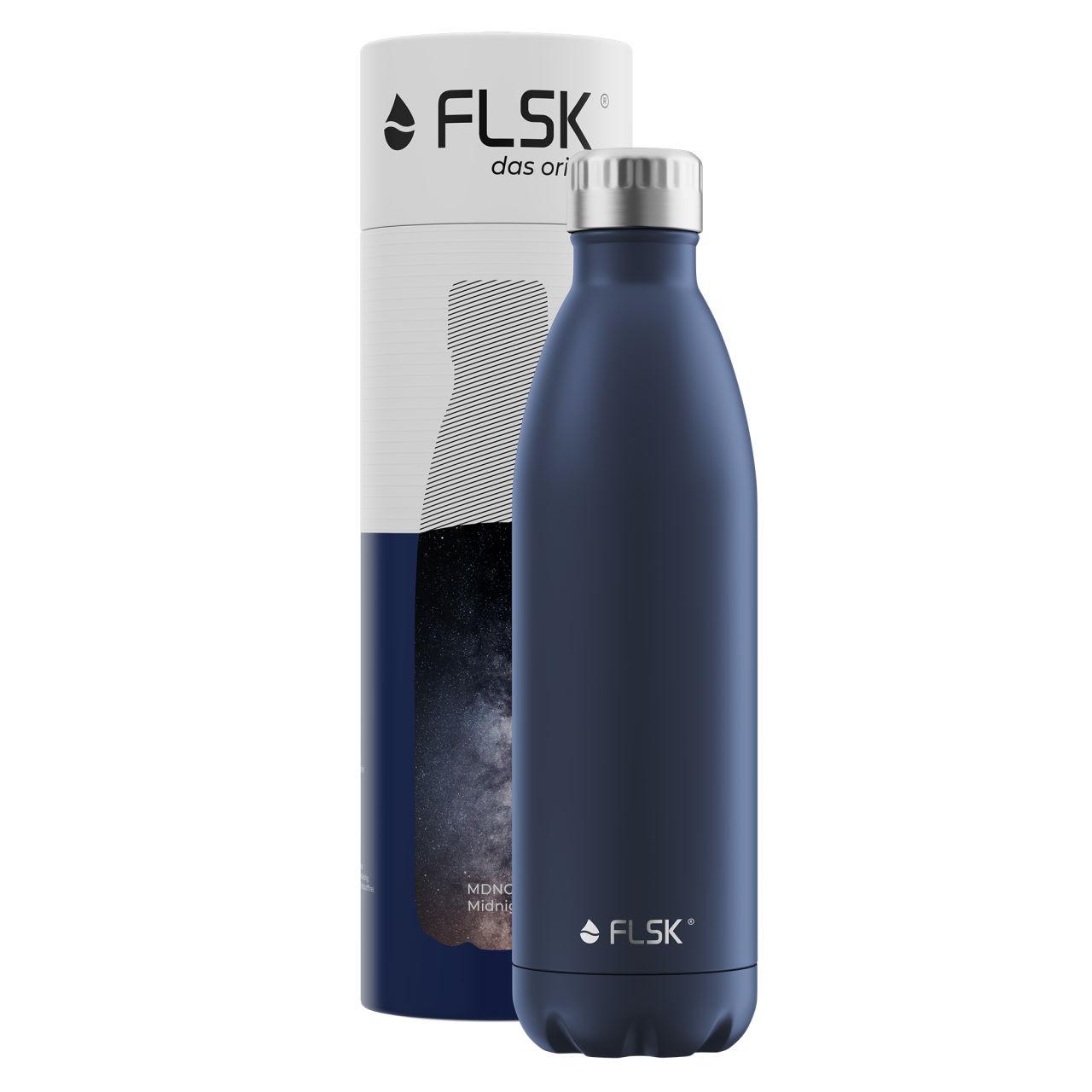 FLSK Trinkflasche / Isolierflasche 0,75 l midnight / blau 2