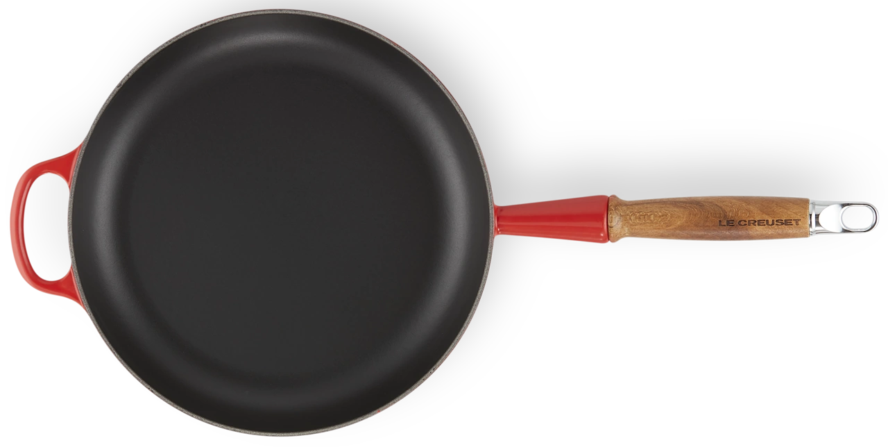 Le Creuset Gusseisen Bratpfanne 26 cm kirschrot 2