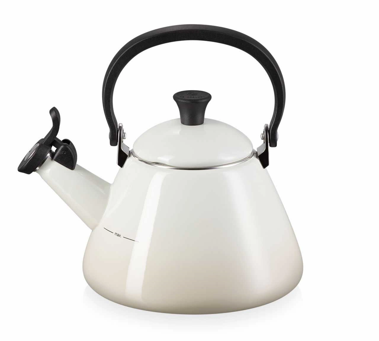 Le Creuset Wasserkessel Kone meringue / creme
