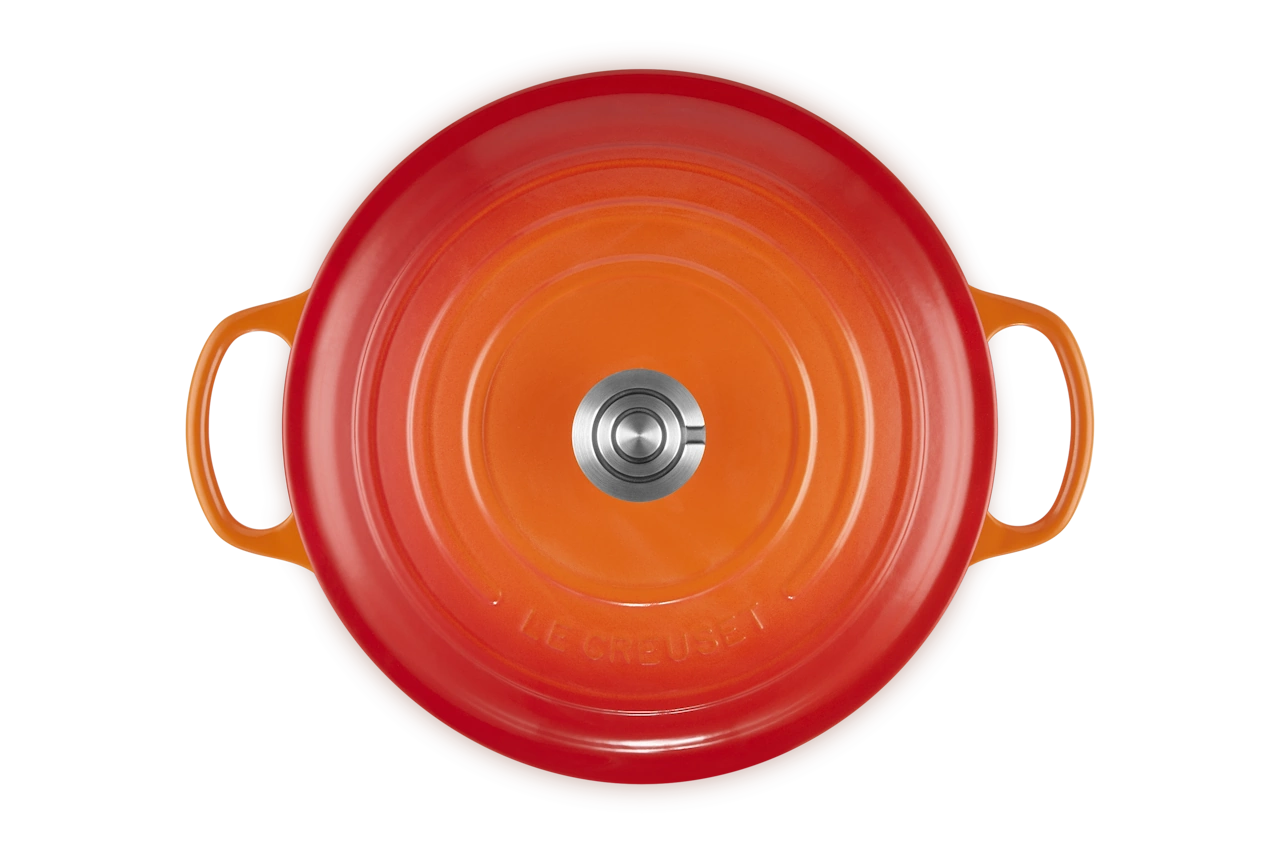 Le Creuset Gusseisen Gourmet Bräter 30 cm ofenrot / orange ofenrot / orange 5