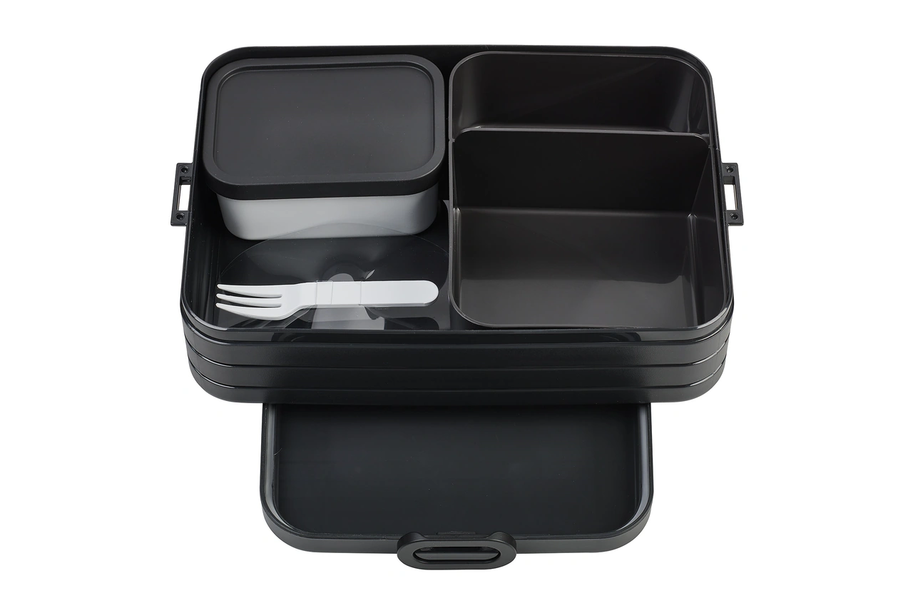 Mepal Bento Lunchbox Take a Break large nordic black nordic black / schwarz 1