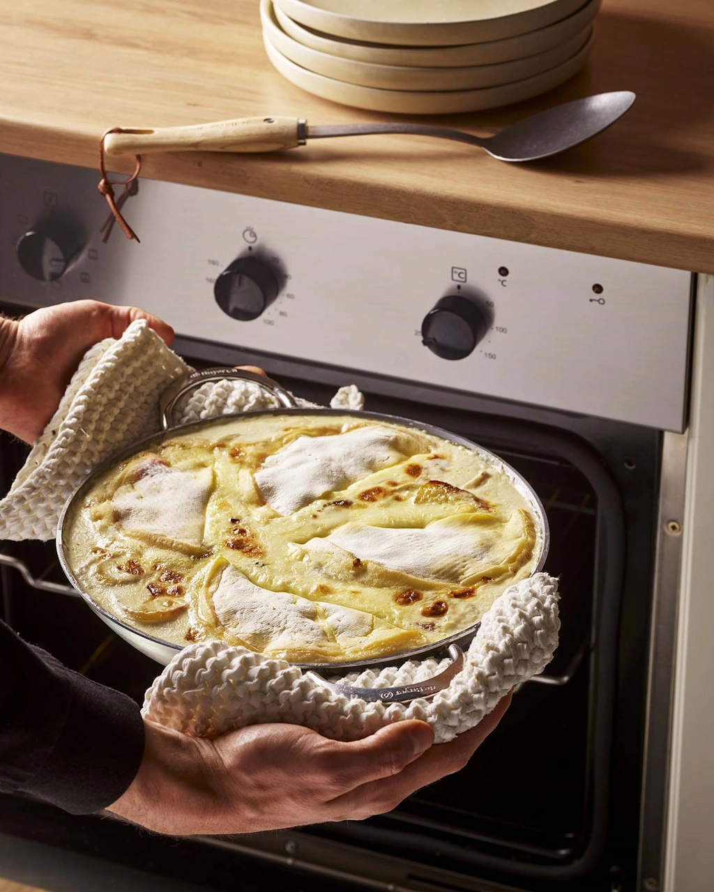 De Buyer Paella Pfanne 32 cm - Eisenpfanne 7