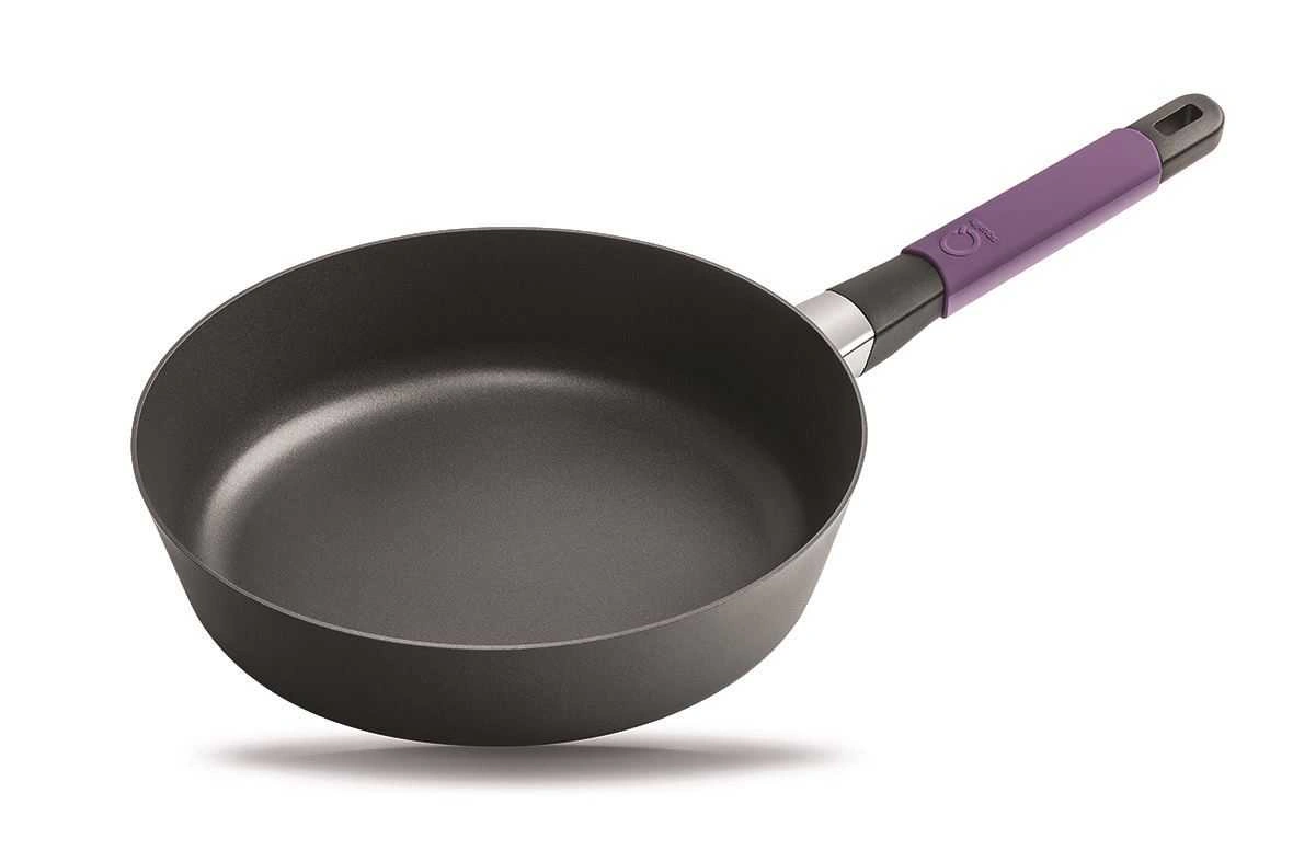 Squality Antihaft Schmorpfanne 24 cm lila