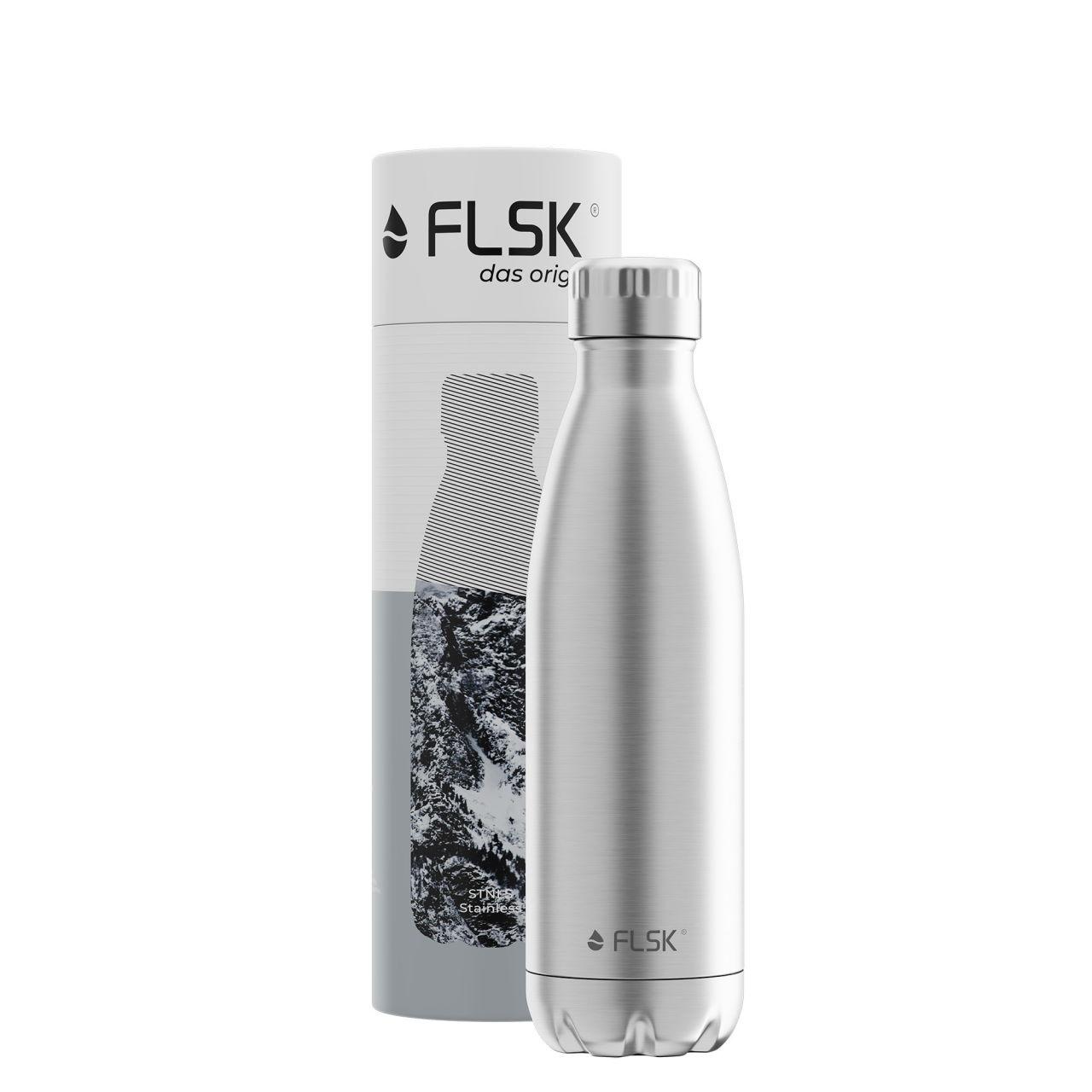 FLSK Trinkflasche / Isolierflasche 0,5 l Edelstahl 2