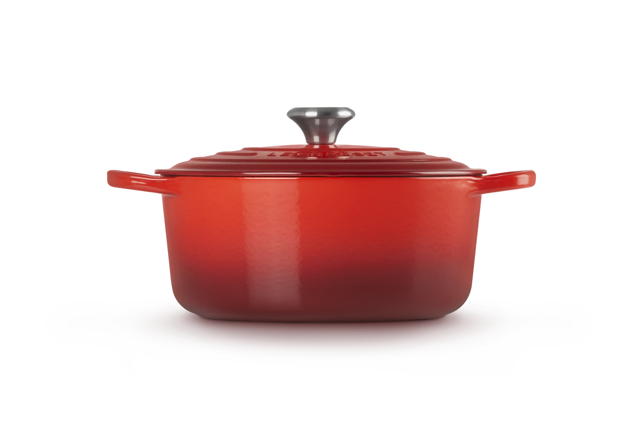 Le Creuset Gusseisen Topf 26 cm kirschrot kirschrot 3