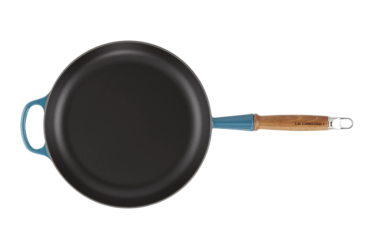 Le Creuset Gusseisen Bratpfanne 28 cm deep teal / grünblau deep teal / grünblau 2