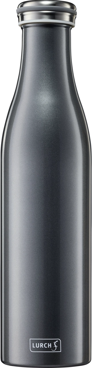 Lurch Edelstahl Isolierflasche 750 ml anthrazit metallic anthrazit metallic 1