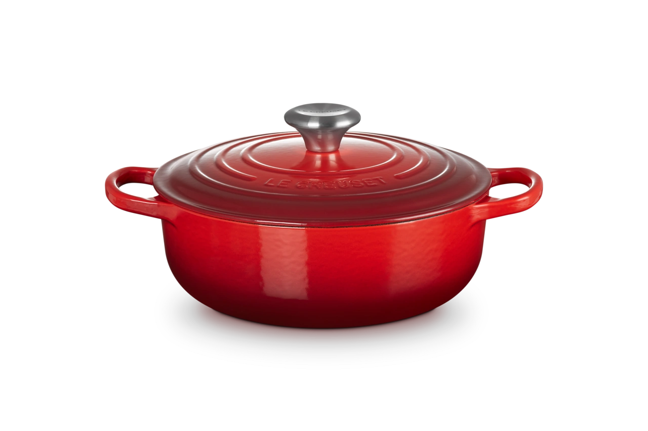Le Creuset Sauteuse 24 cm kirschrot kirschrot 5