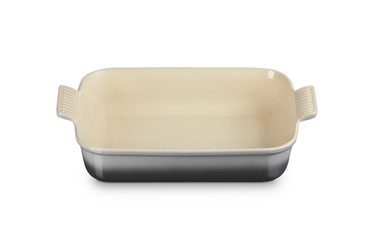 Le Creuset Keramik Auflaufform 32 cm flint / grau flint / grau 2