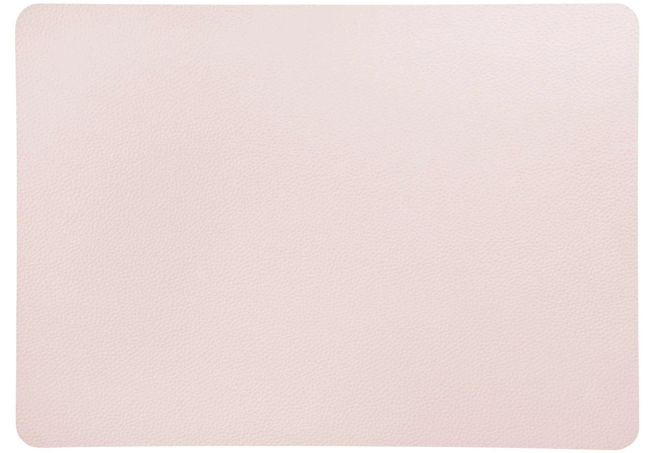 ASA Tischset in Lederoptik rosepowder / rosa 1