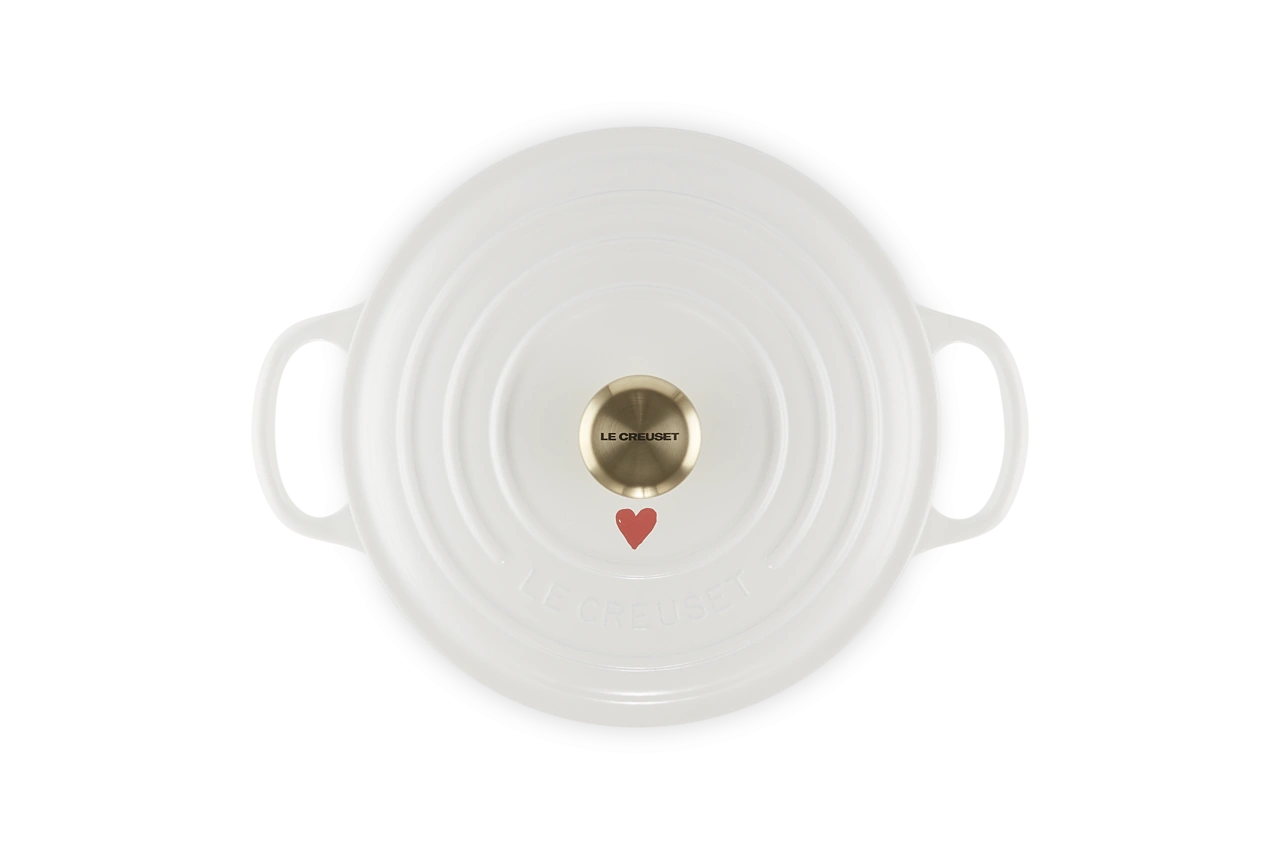 Le Creuset Bräter mit Herzen 22 cm Sonderedition 4