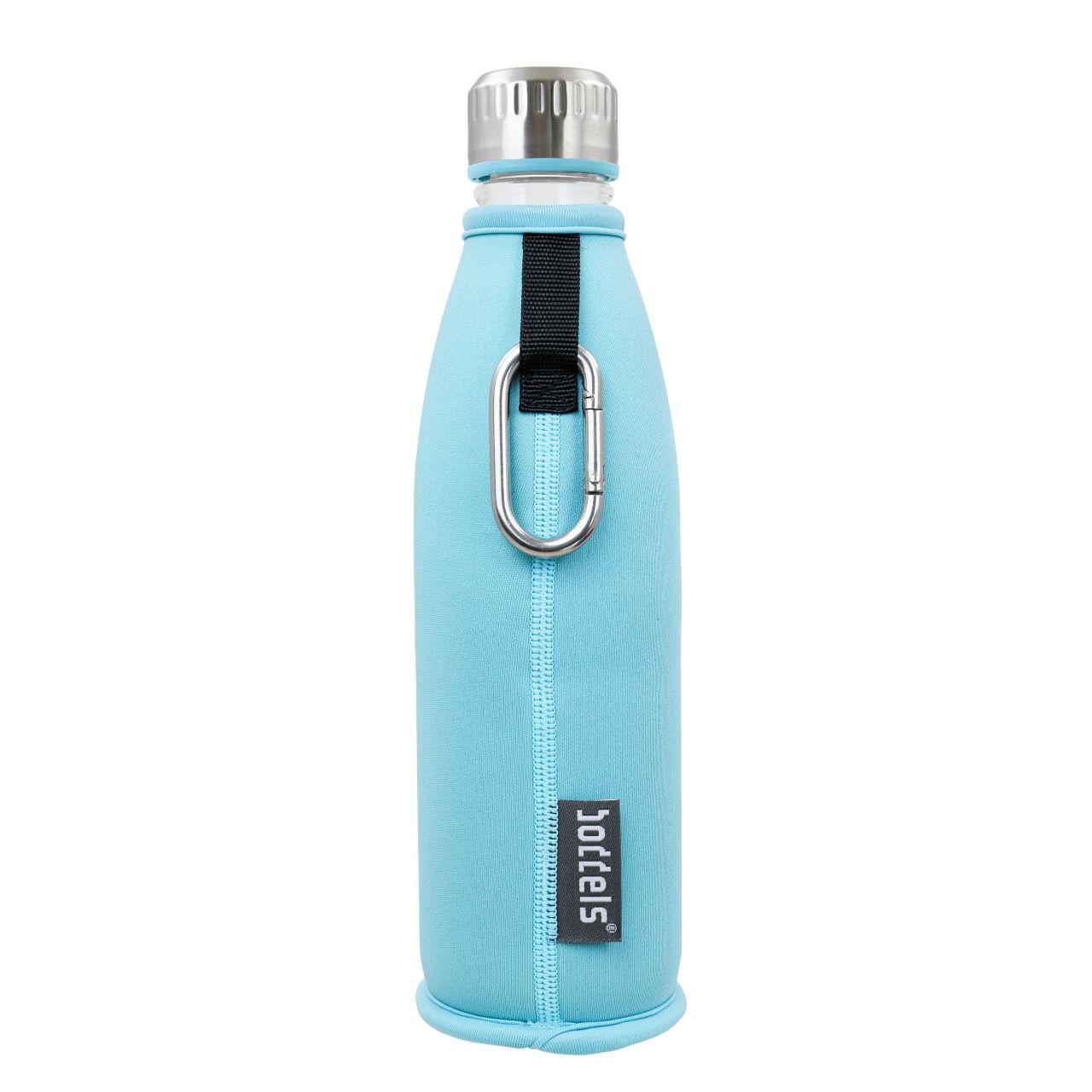 BODDELS Glas Trinkflasche DREE mit Neoprentasche 4