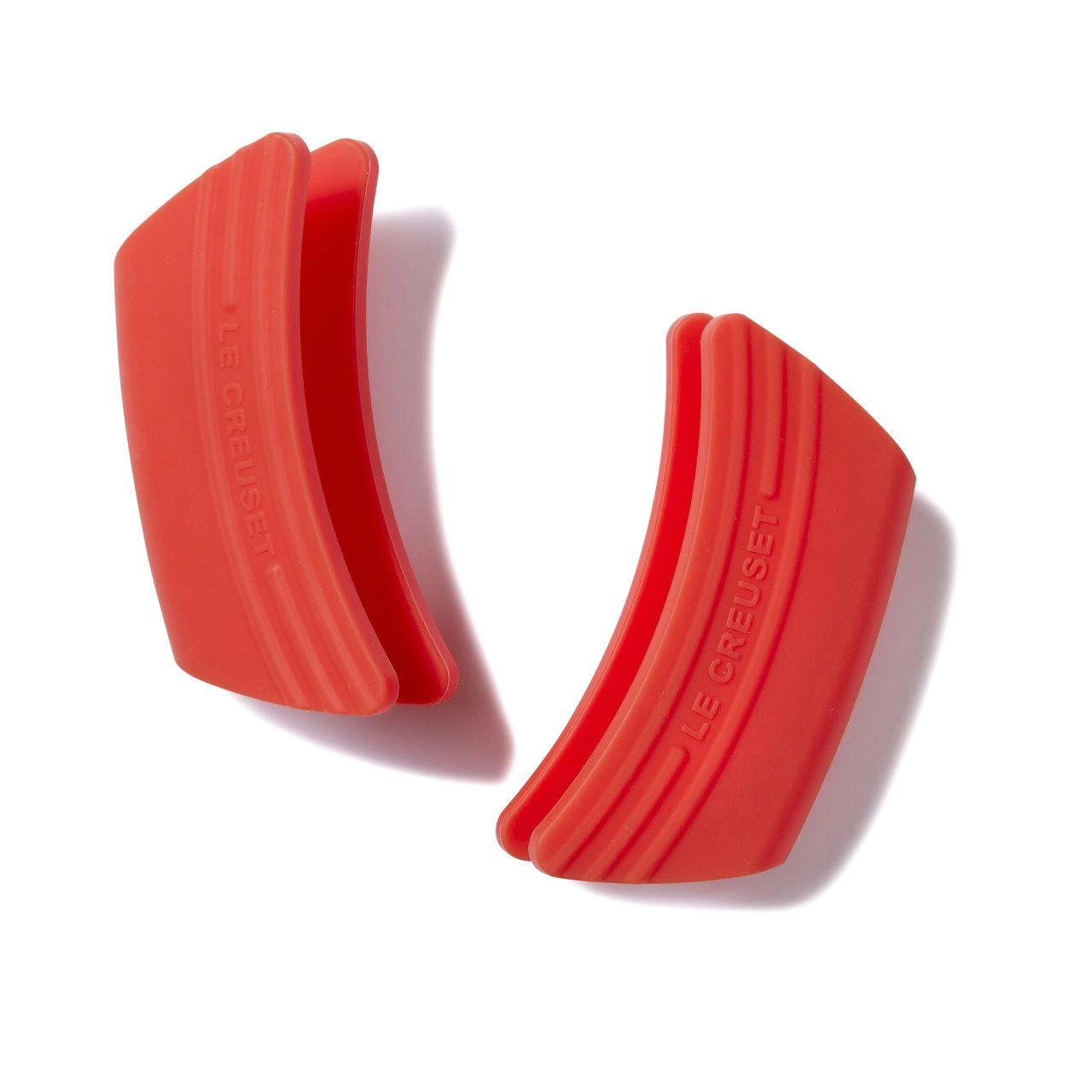 Le Creuset Silikon Topf Griffschutz 2-teilig ofenrot / orange ofenrot / orange 1