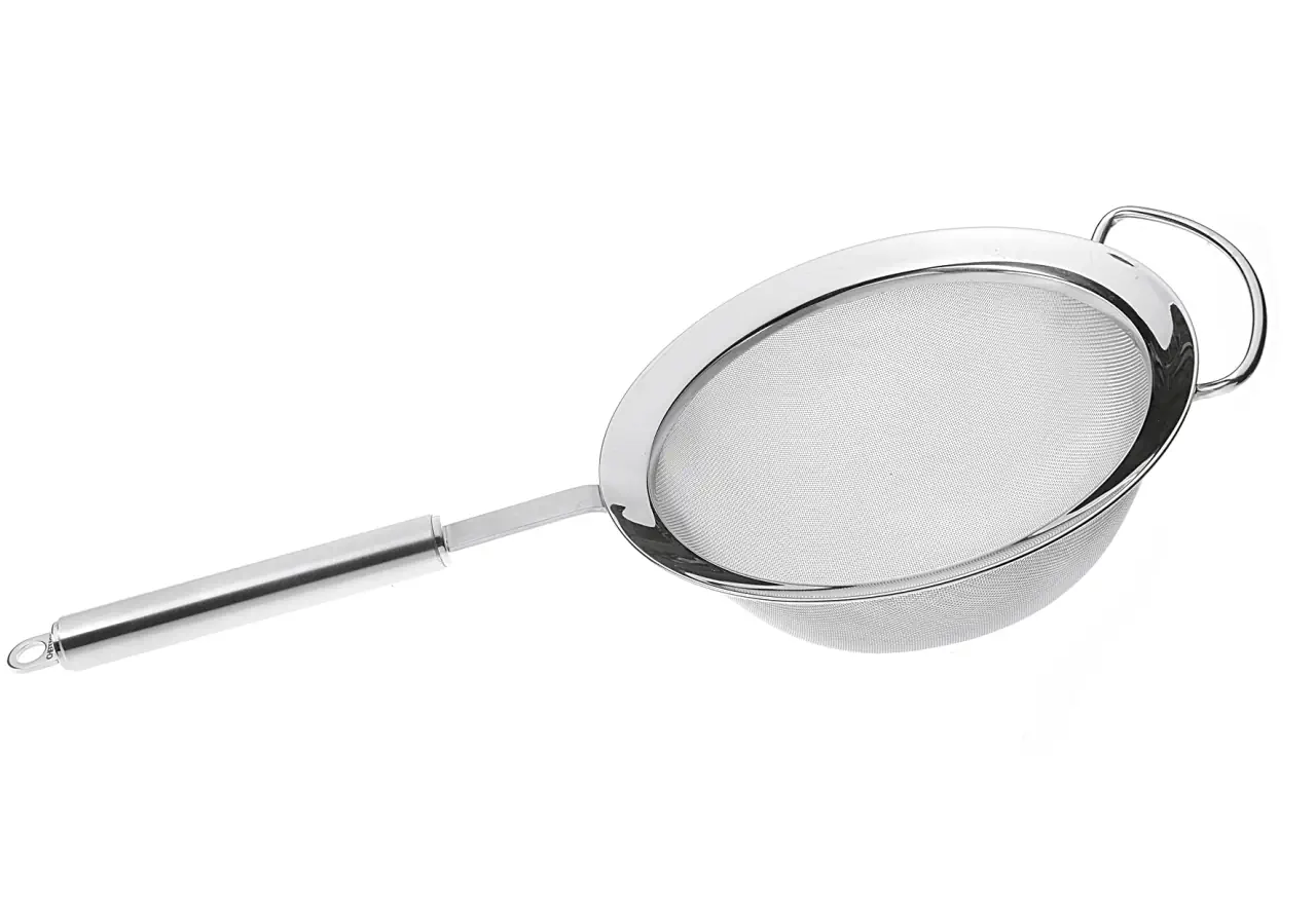 Chefs & Co Edelstahl Küchensieb 20 cm 1