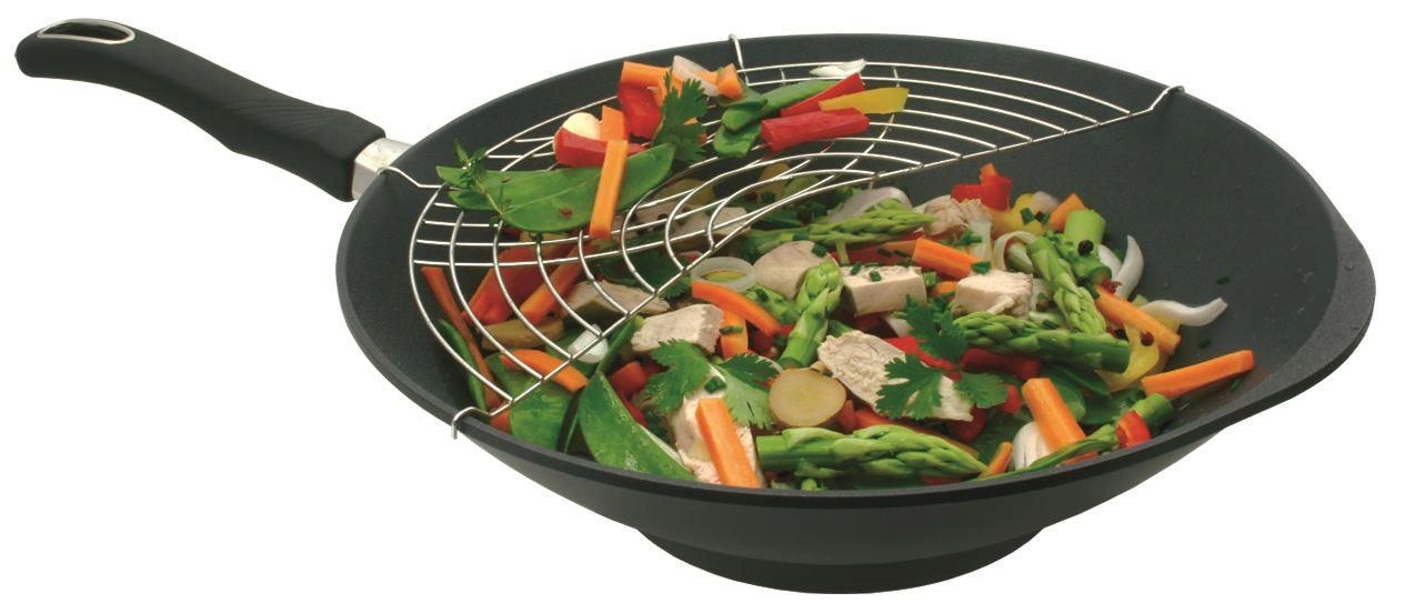 Wok Gastrolux Aluguss 36 cm Biotan beschichtet Standard 4