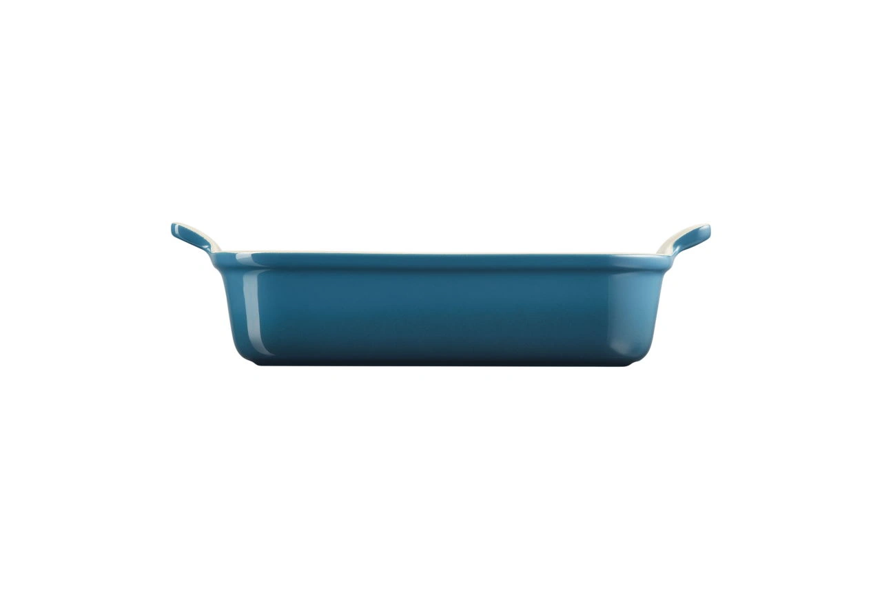 Le Creuset Keramik Auflaufform 26 cm deep teal / grünblau deep teal / grünblau 2