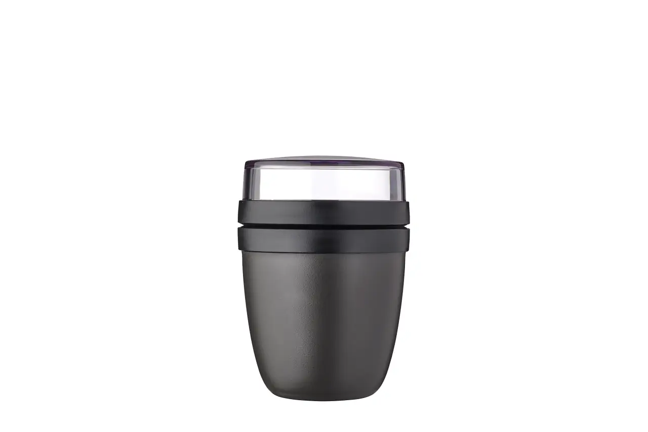 Mepal Lunchpot Ellipse Müslibecher klein nordic black nordic black / schwarz 1