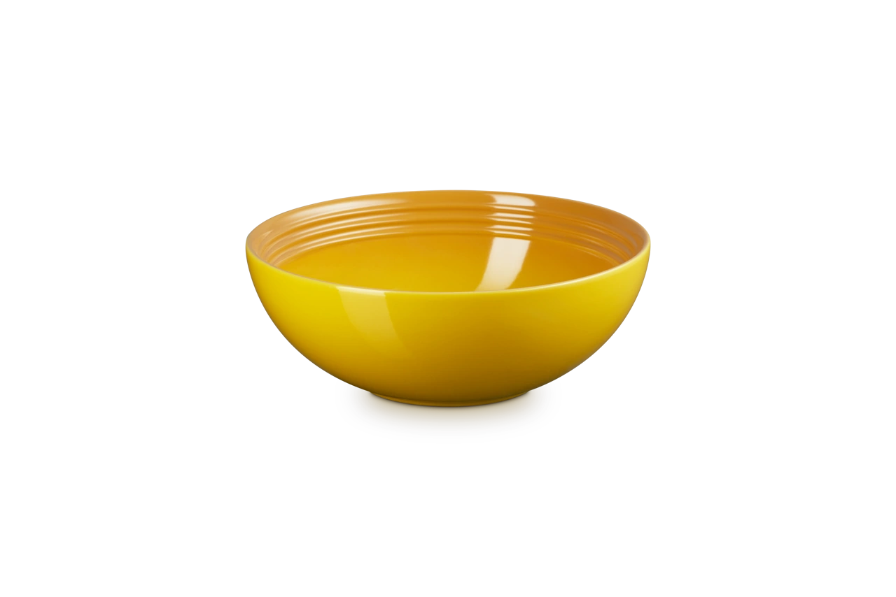 Le Creuset Keramik Salatschüssel 24 cm nectar nectar / gelb 1