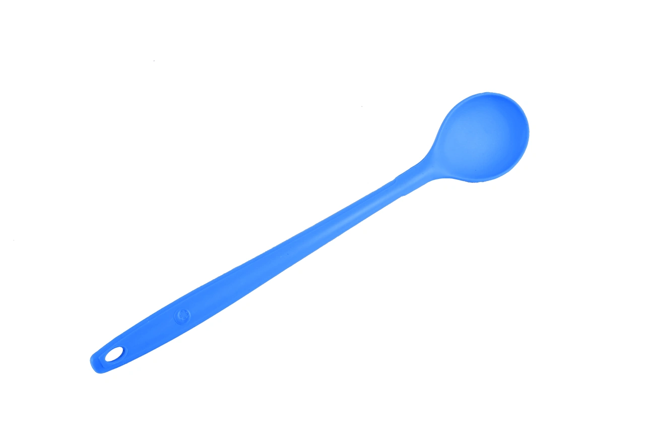 Kochblume Silikon Kochlöffel blau 1
