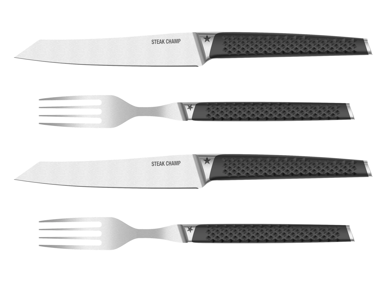 Steak Champ Steakbesteck 2 + 2 Prime Rib 4