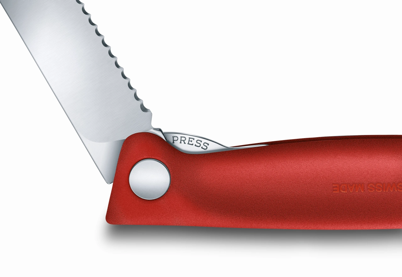 Victorinox Wellenschliff Klapp-Messer rot 2
