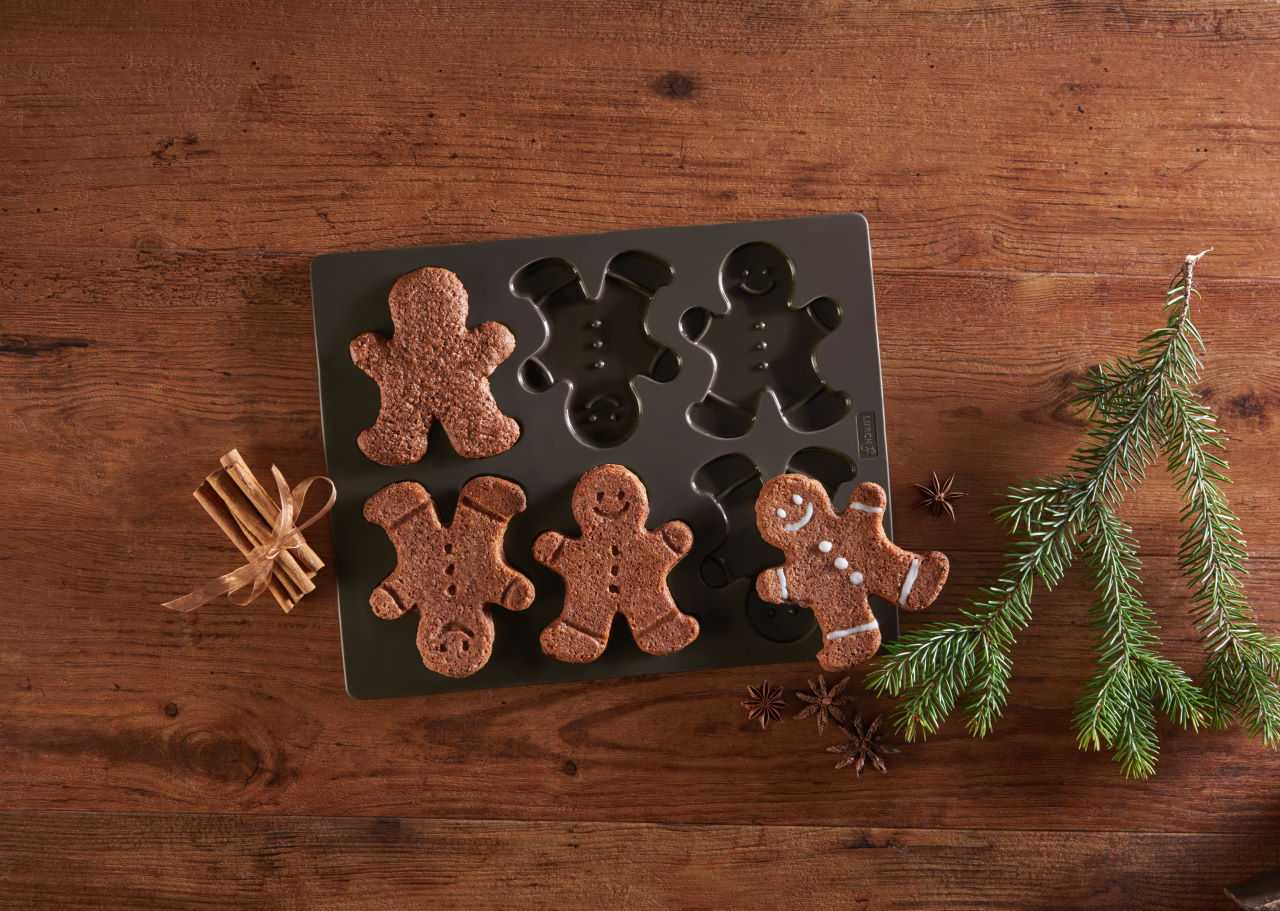 Lurch Flexiform Lebkuchen - Silikonbackform Lebkuchenmännchen 4