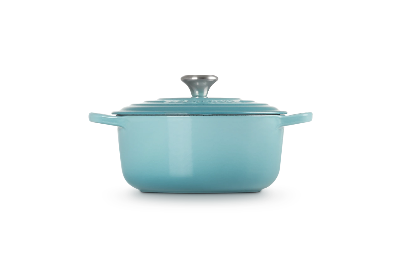 Le Creuset Gusseisen Topf 20 cm karibik / türkis 5