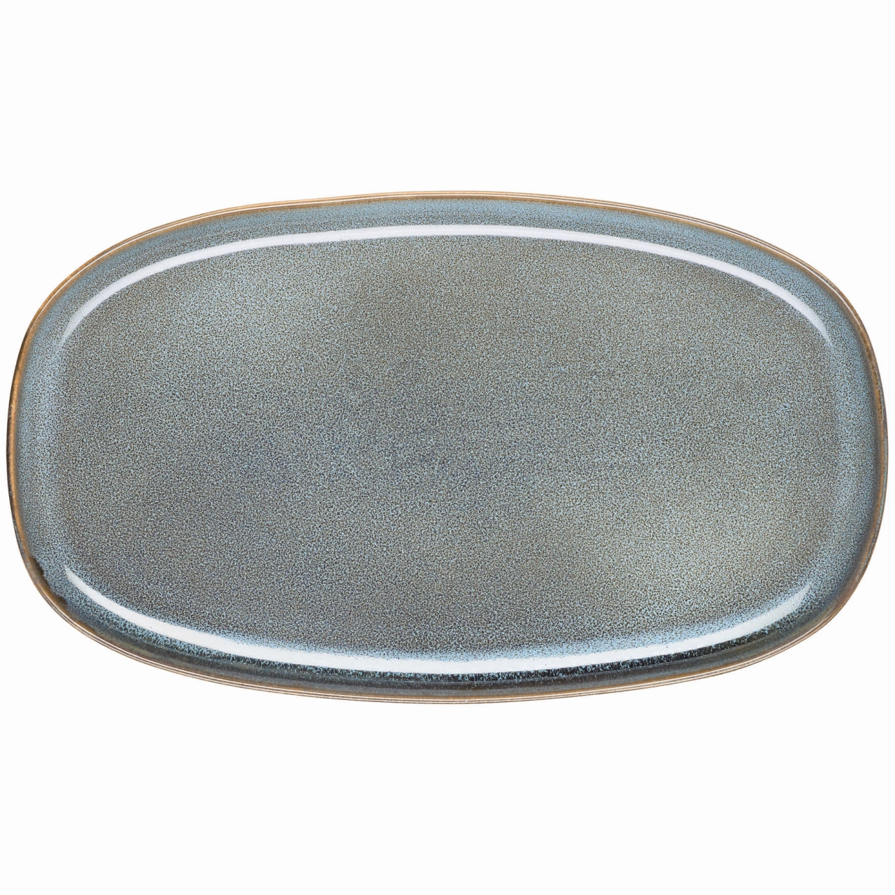 ASA Selection Saisons Platte oval denim / blau 2