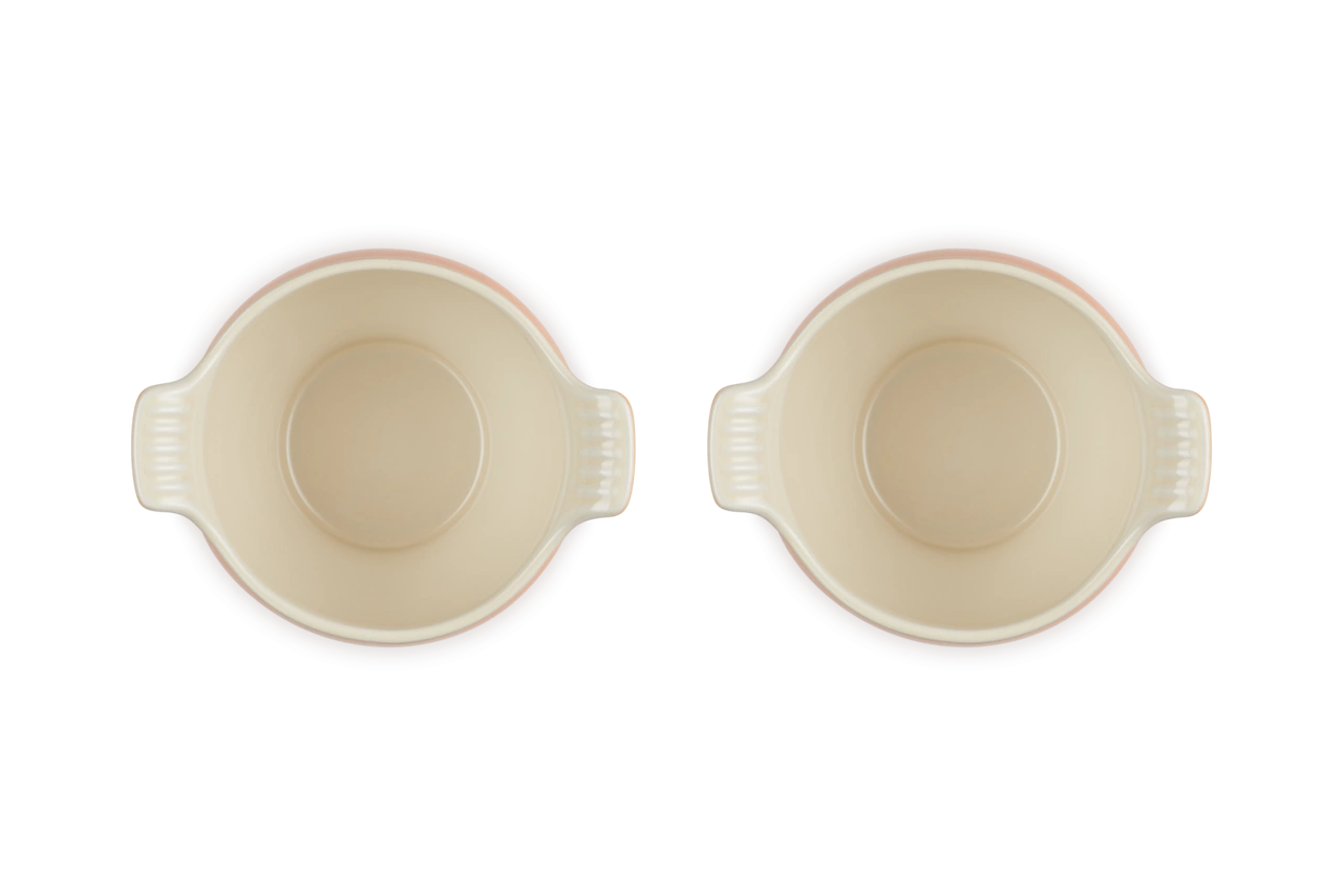 Le Creuset Suppenterrine 2er Set ofenrot | ofenrot / orange