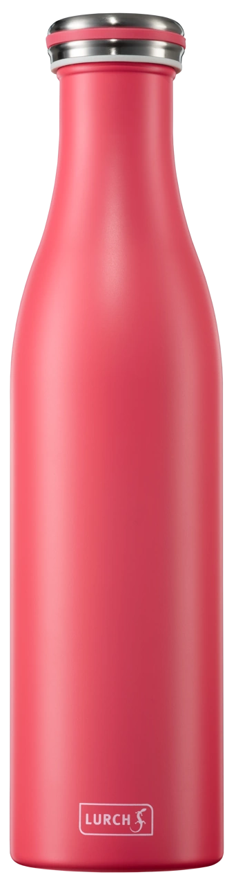 Lurch Edelstahl Isolierflasche 750 ml pink pink 1