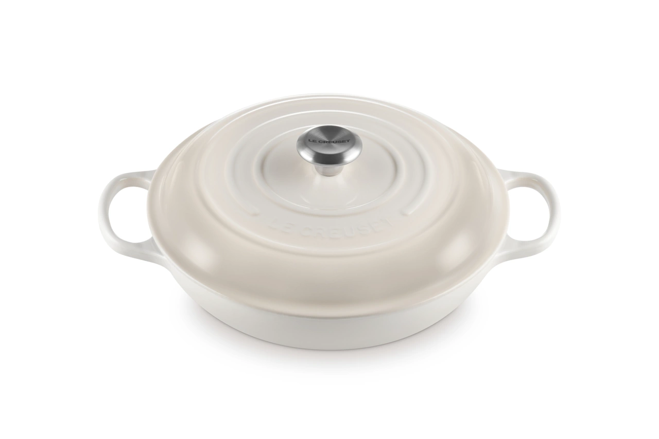 Le Creuset Gusseisen Gourmet Profitopf 30 cm meringue / creme meringue / creme 1