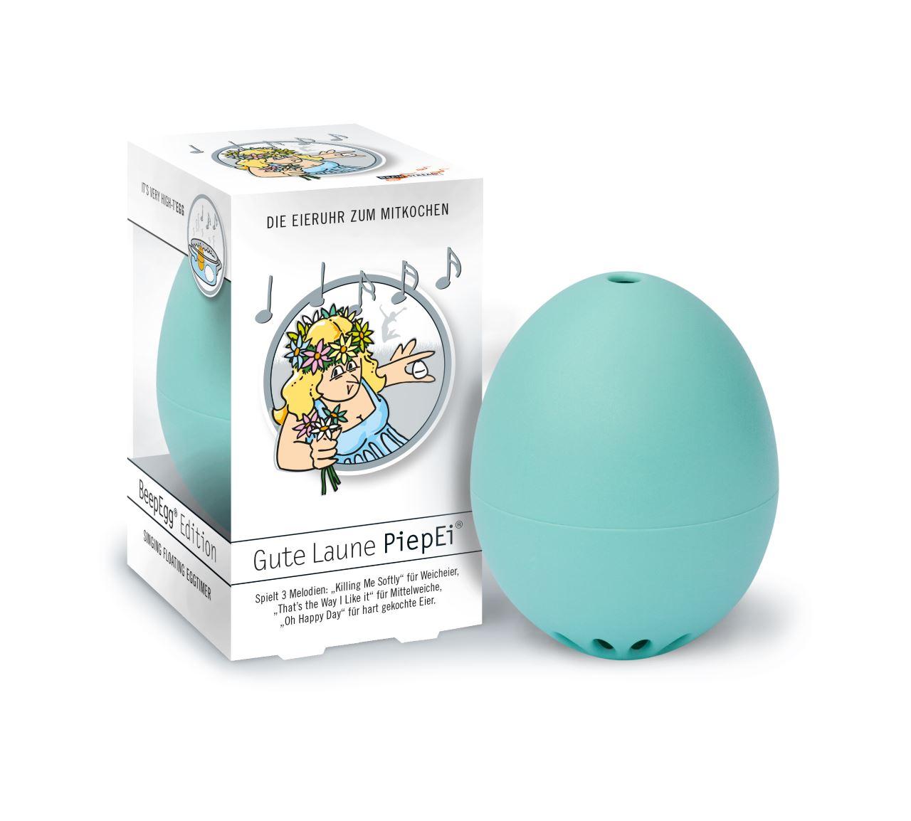 Brainstream Eieruhr Gute Laune Piep Ei türkis 1