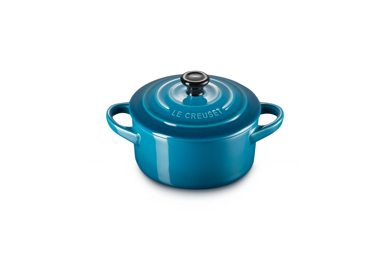 Le Creuset Mini Cocotte deep teal / grünblau deep teal / grünblau 2